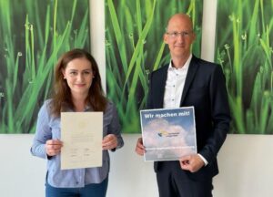 Diana Singer (Marketing) und Stefan Figge (Geschäftsführer)