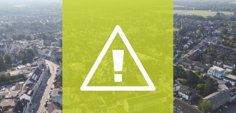 Stoerungsmeldung Website HEader | Warnung vor unseriöser Telefon- und Mailakquise