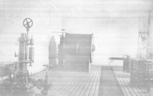 Übernahmestelle des Ferngases im Gaswerk (1916)