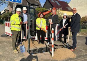 Spatenstich Glasfaser in der Innenstadt-Mitte (2026)
